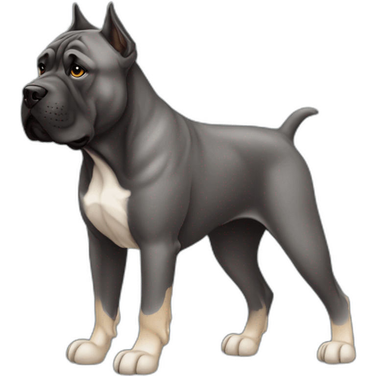 dog Cane Corso in profile emoji