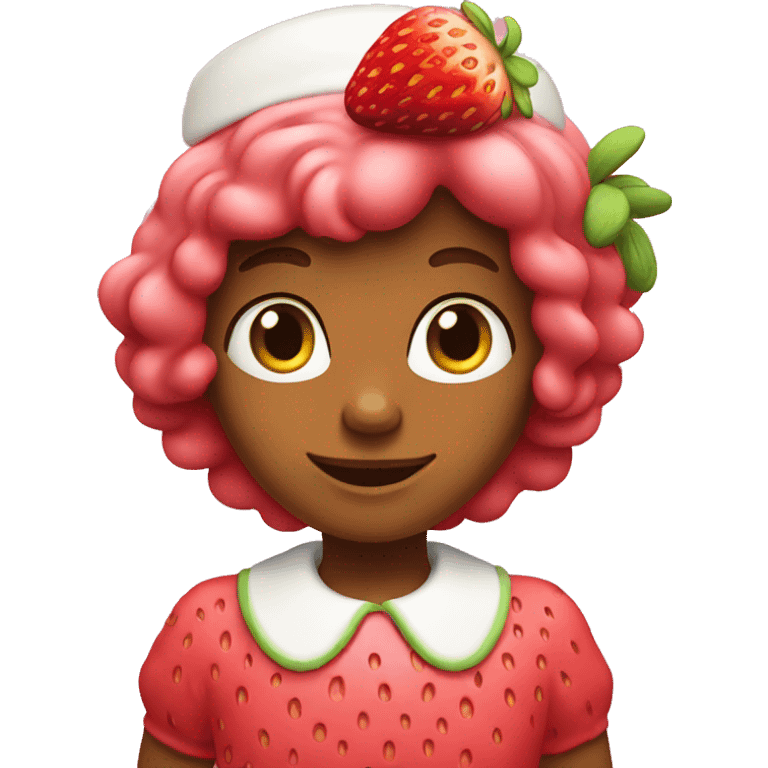 Strawberry shortcake  emoji