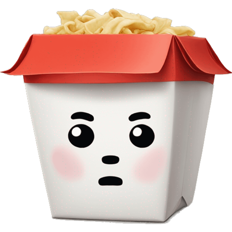 sad Chinese takeout  emoji