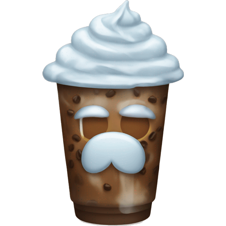 Iced coff emoji