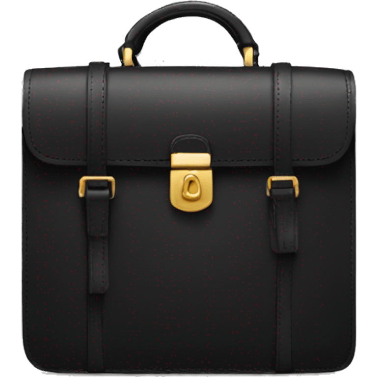 black business bag  emoji