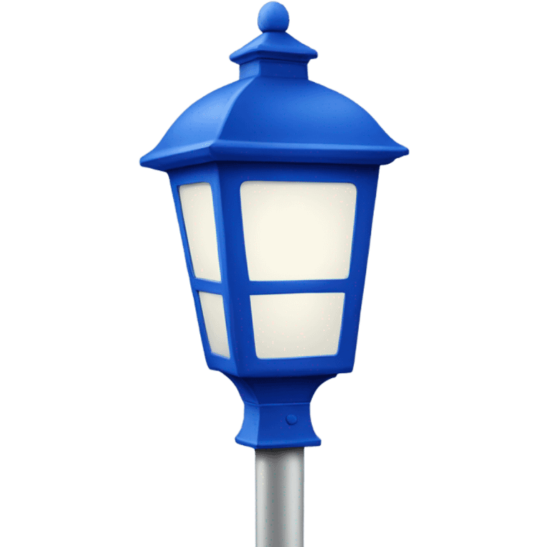 navi blue 
street lamp emoji