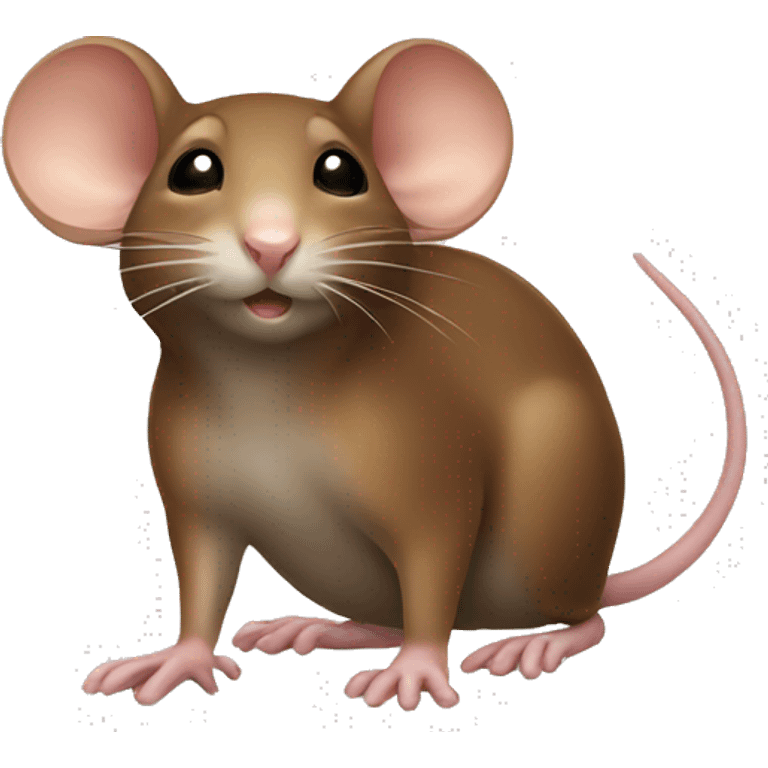 Brown mouse  emoji