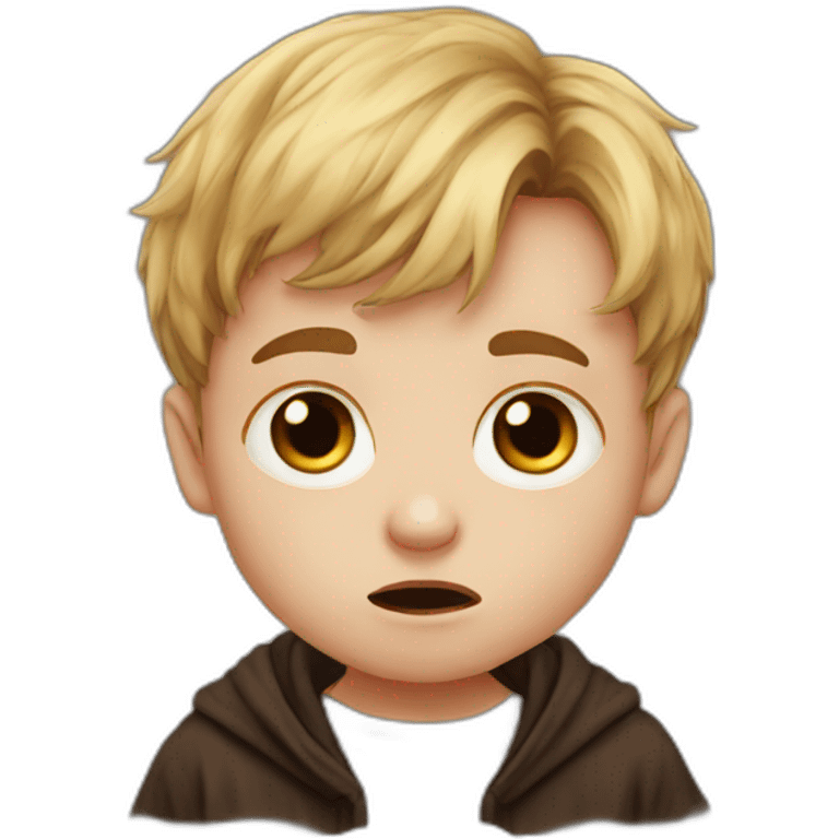 Baby harry potter crying emoji