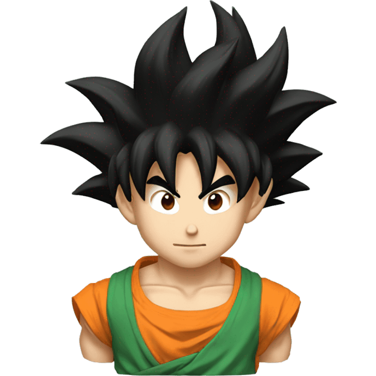 Goku green emoji