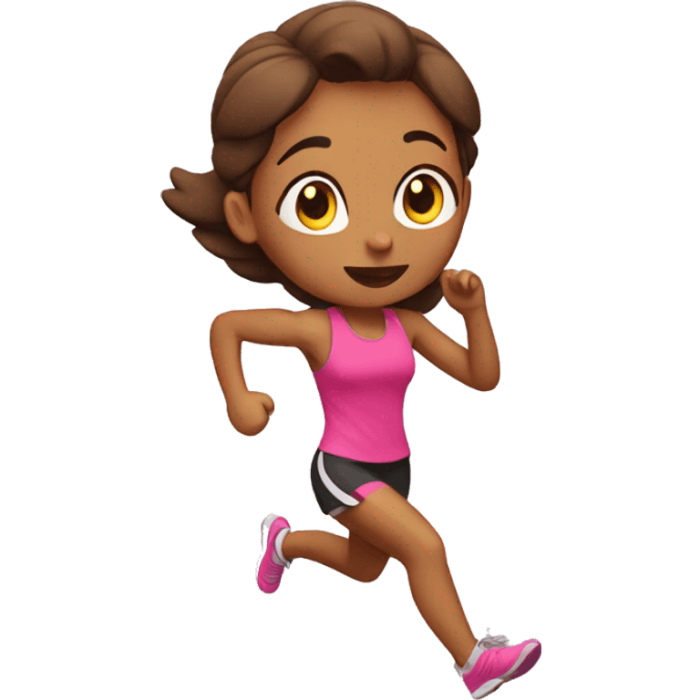 running girl emoji