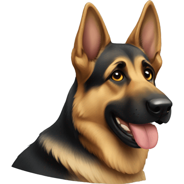 German Shepard  emoji