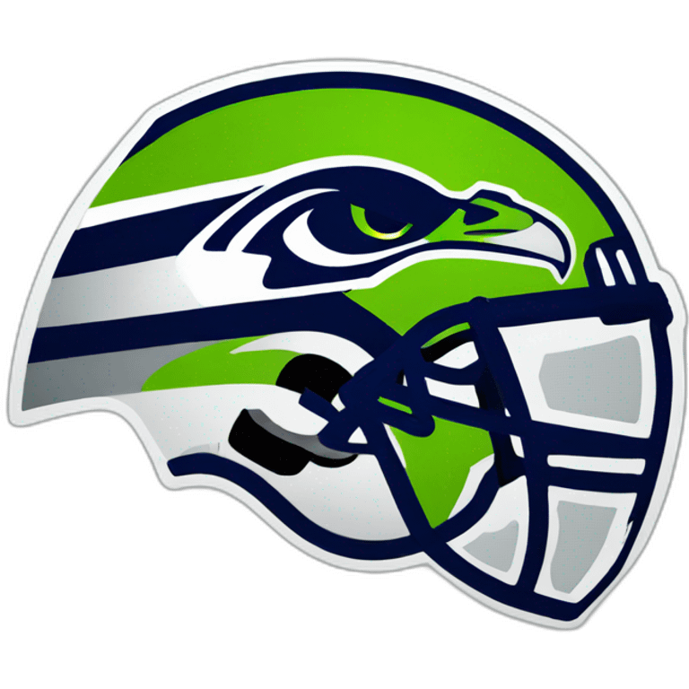 nfl Seahawks logo emoji