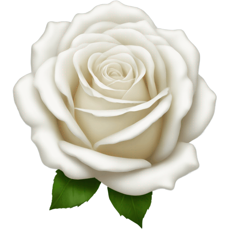 white rose  emoji