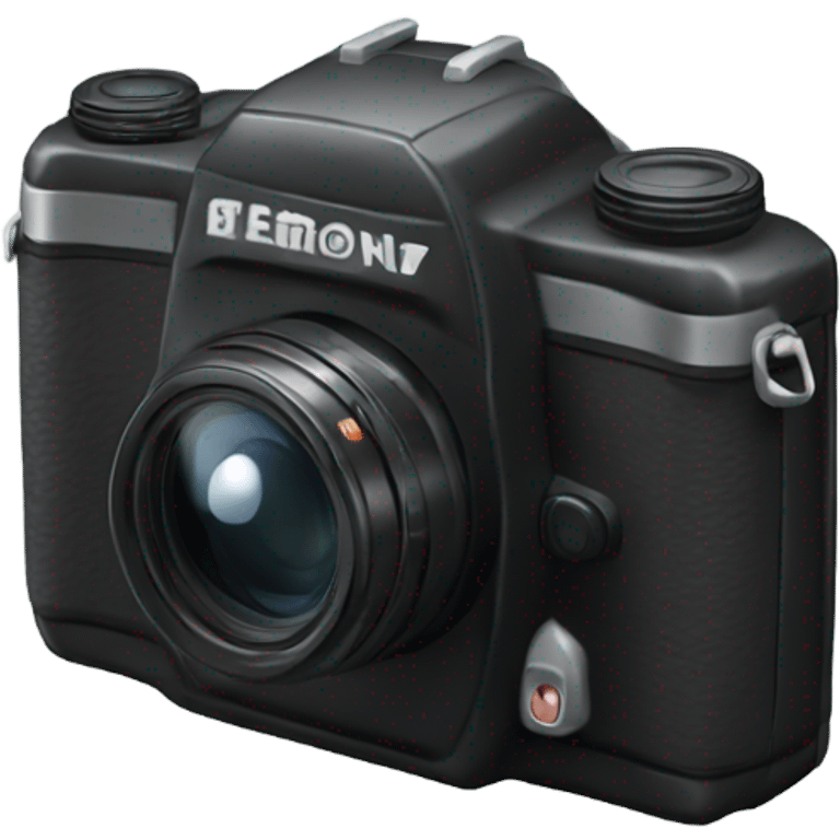 A digital camera  emoji