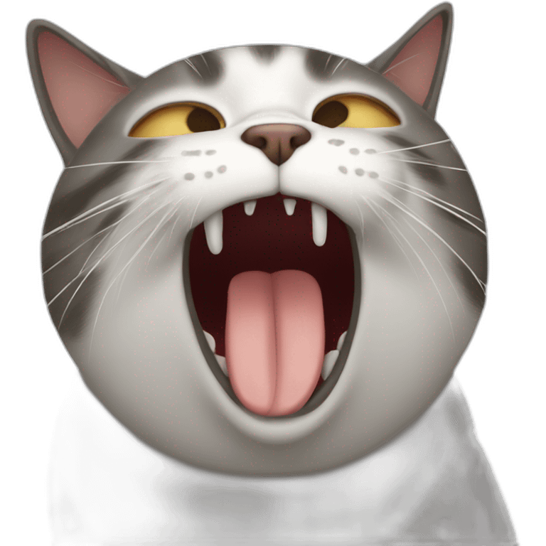 cat sneezing emoji