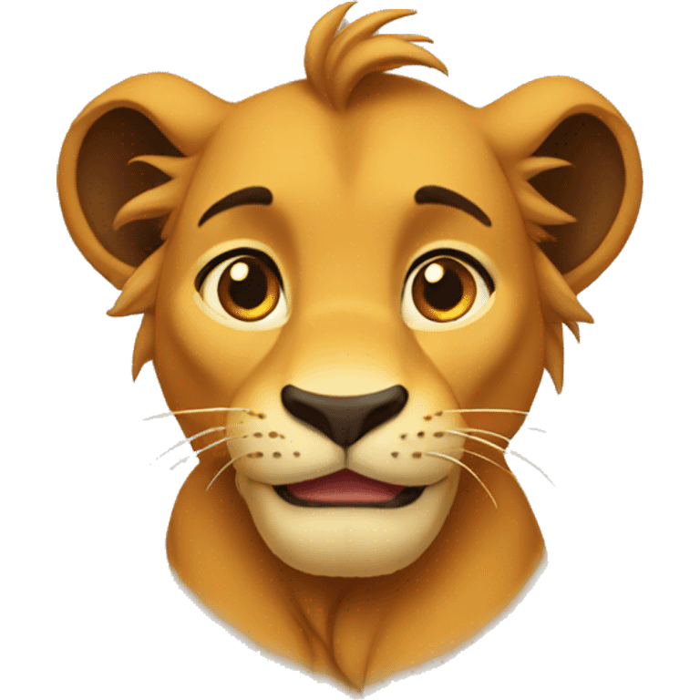 Simba emoji