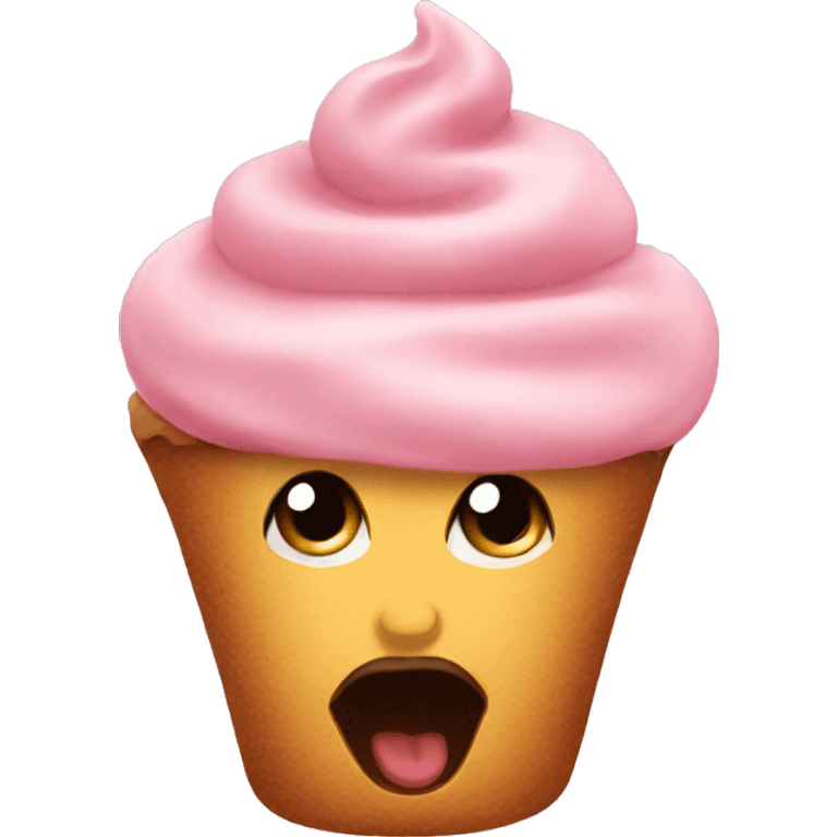 Whispering Dessert emoji