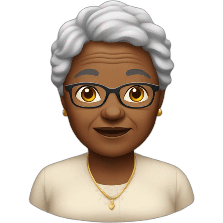 african grandma emoji