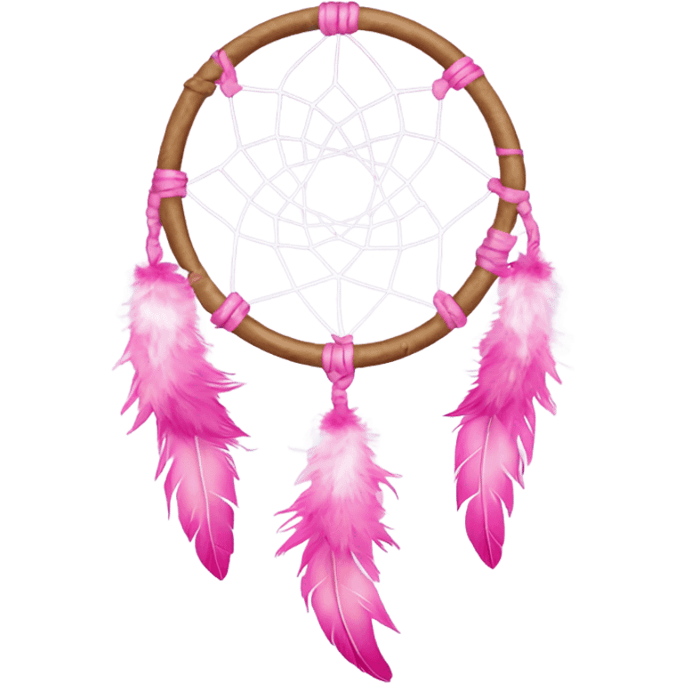 pink dream catcher  emoji