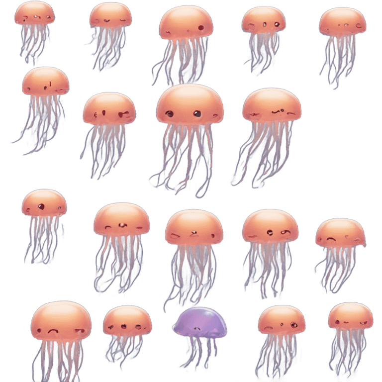 My brain is just a jellyfish emoji