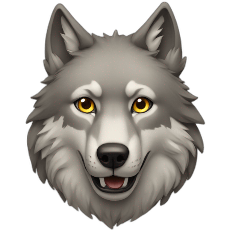 wolf like emoji