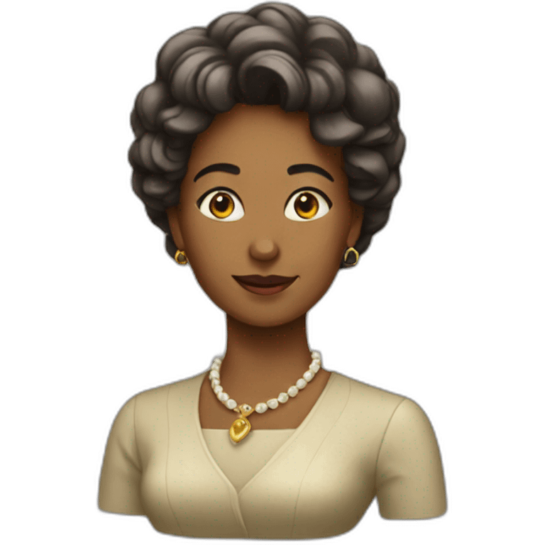 brilliant lady emoji