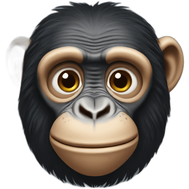 chimpanzee emoji