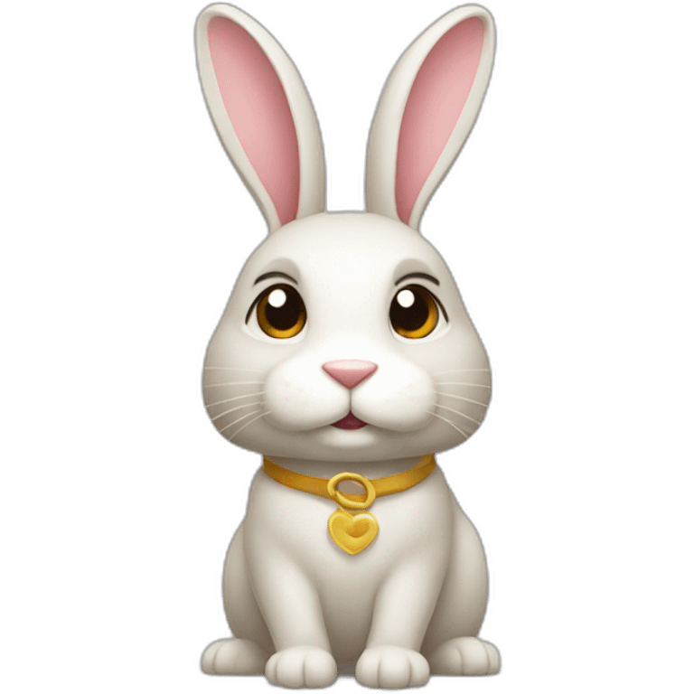 rabbit from gift box emoji