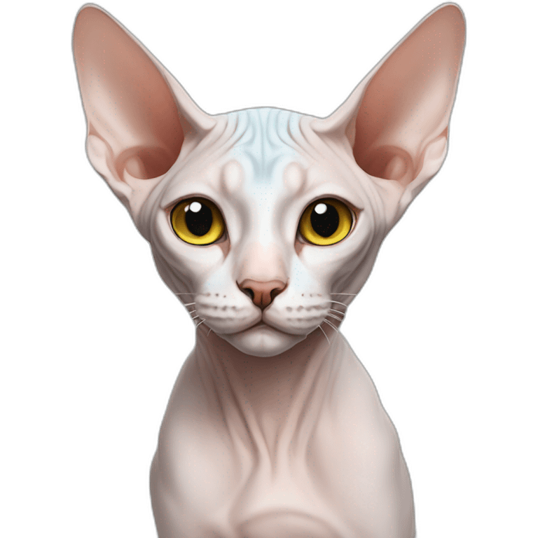 cat-sphynx emoji