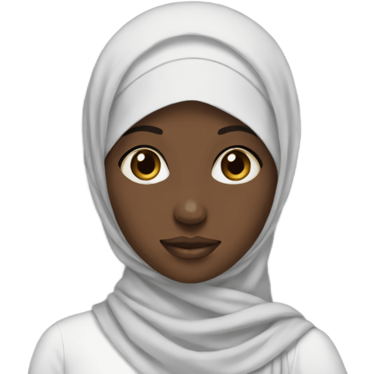 hijabi black girl emoji