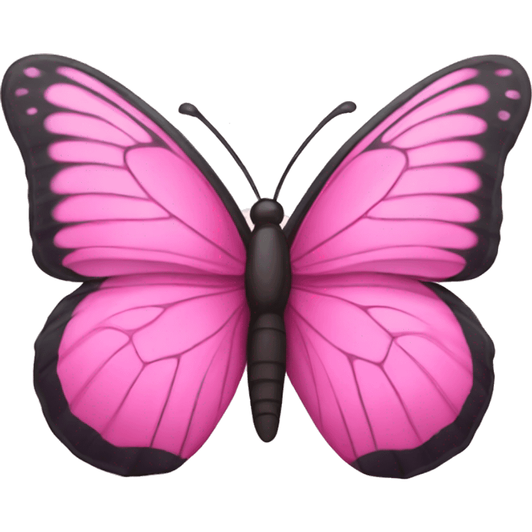 pink butterfly emoji