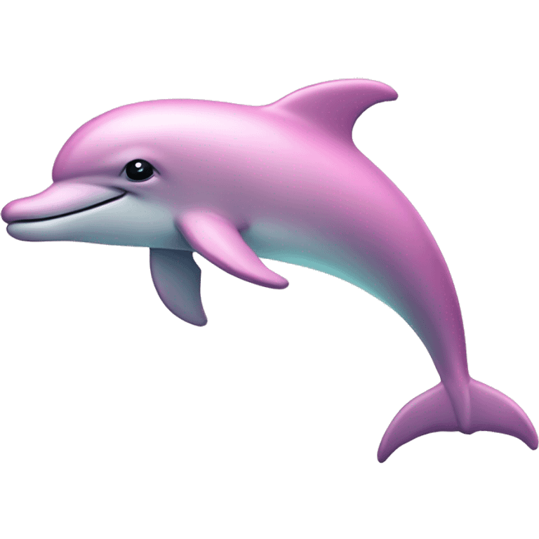 Pastel-pink-colors-dolphin emoji