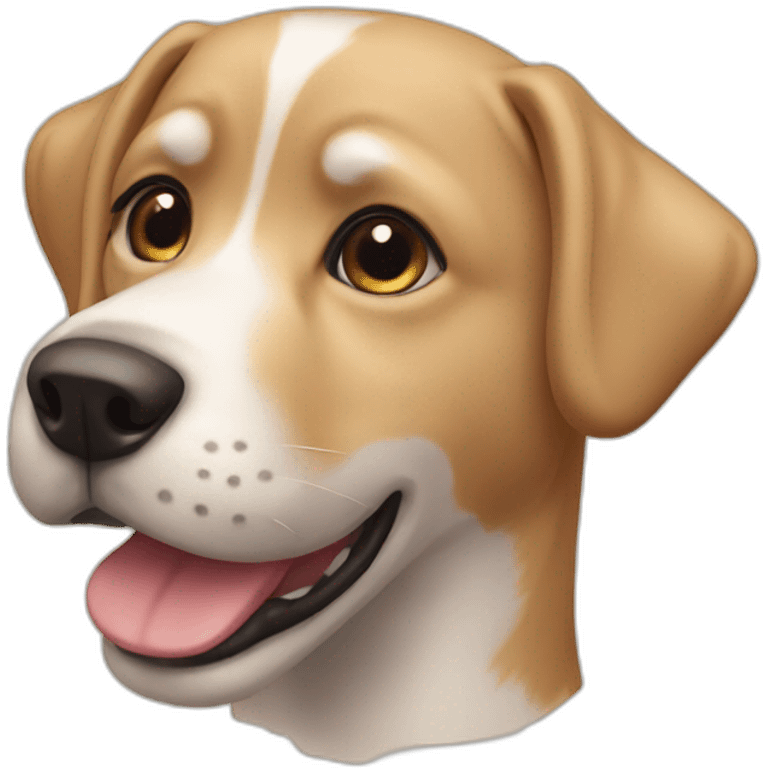 Chat ken un chien emoji