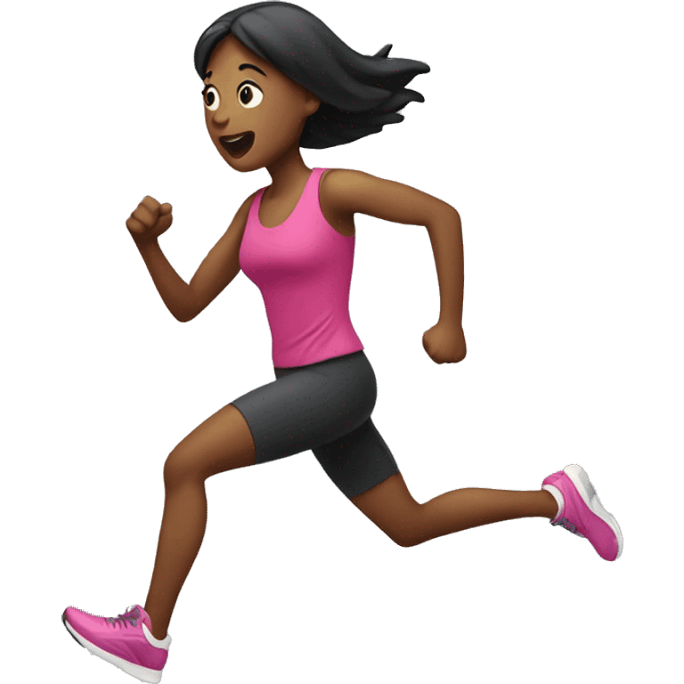 running woman  emoji