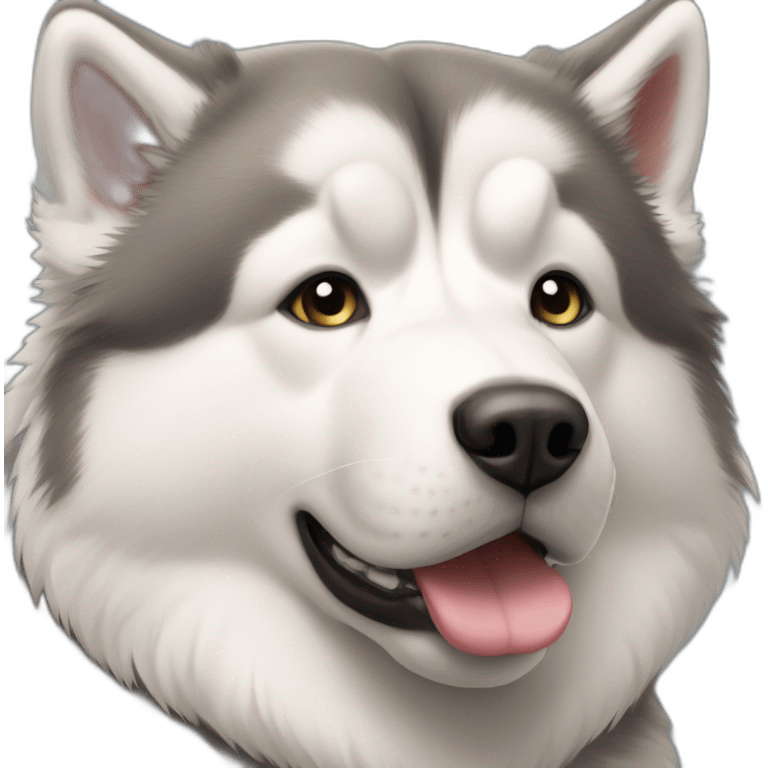 Alaskan Malamute emoji