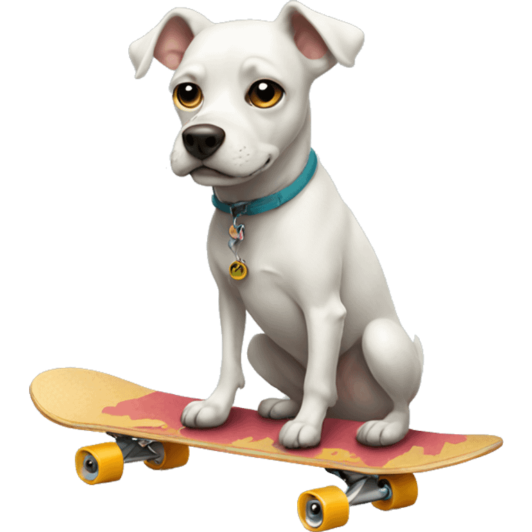 dog on a skateboard  emoji