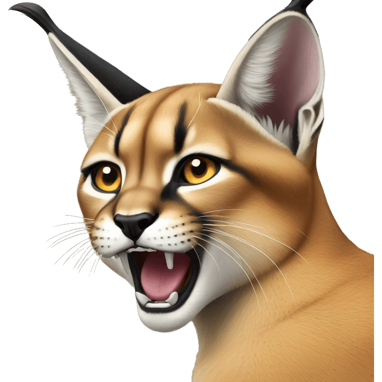 Caracal crying  emoji