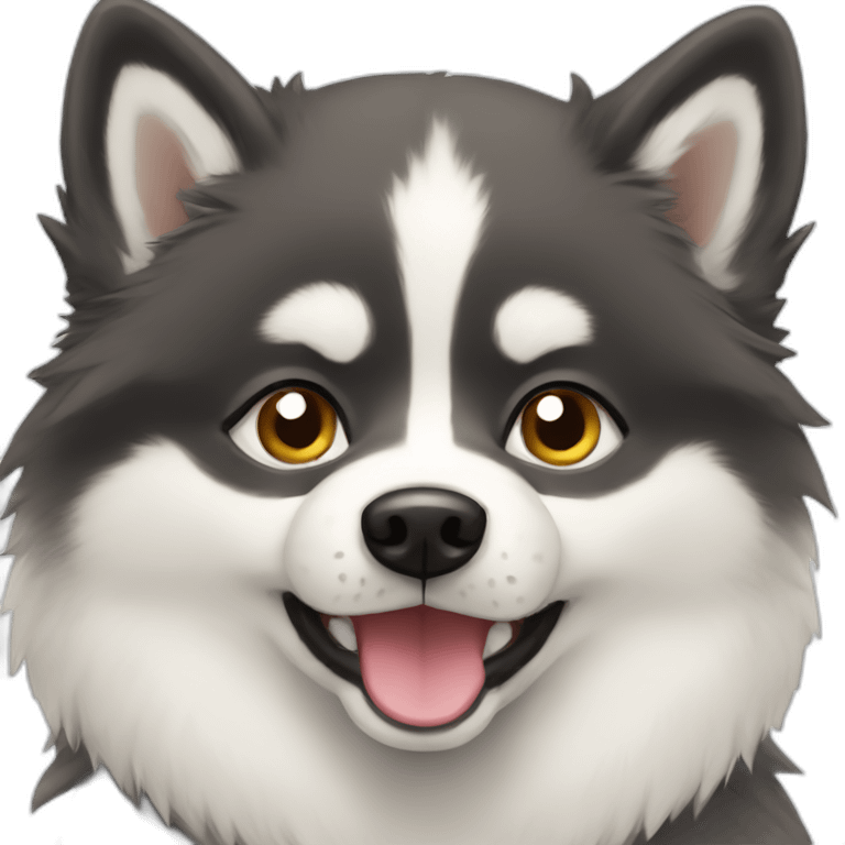 Pomsky emoji