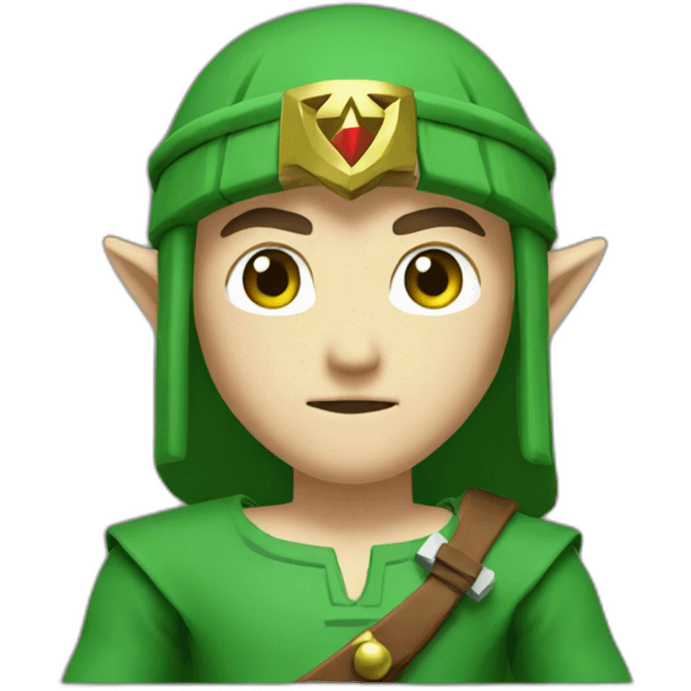 Link, the legend of Zelda emoji