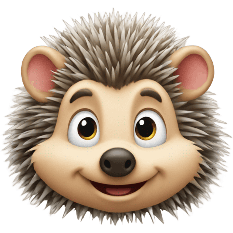 Hedgehog at Disneyland emoji