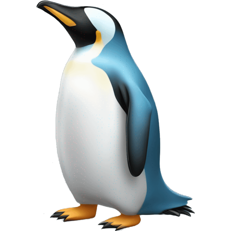 light blue pinguin emoji