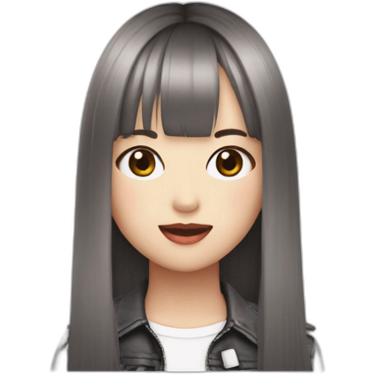 Lisa from Blackpink emoji