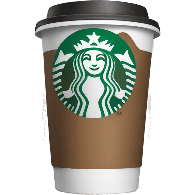 Starbucks coffee emoji