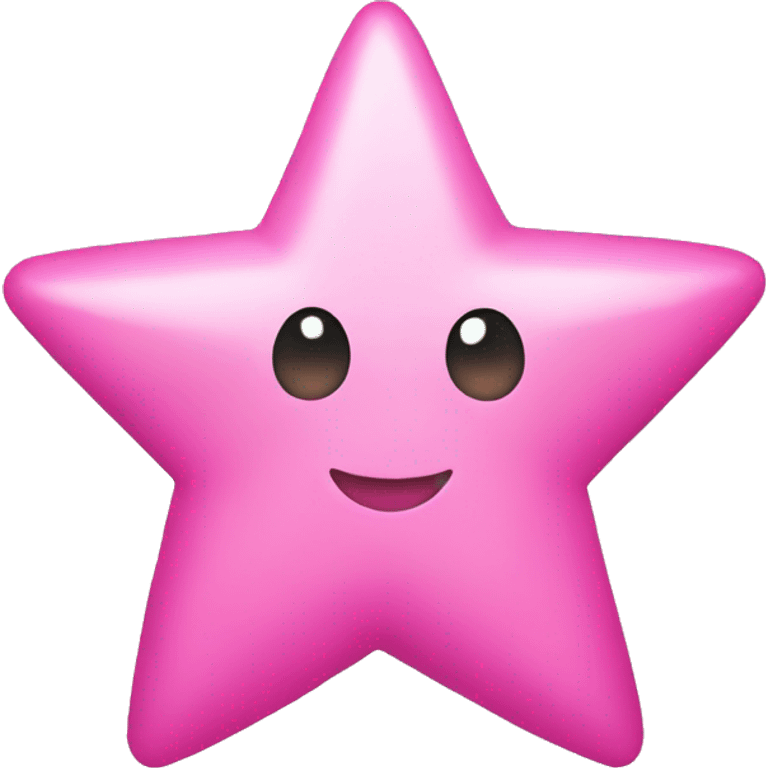 pink star emoji