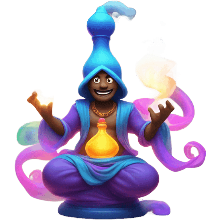 genie in bottle emoji