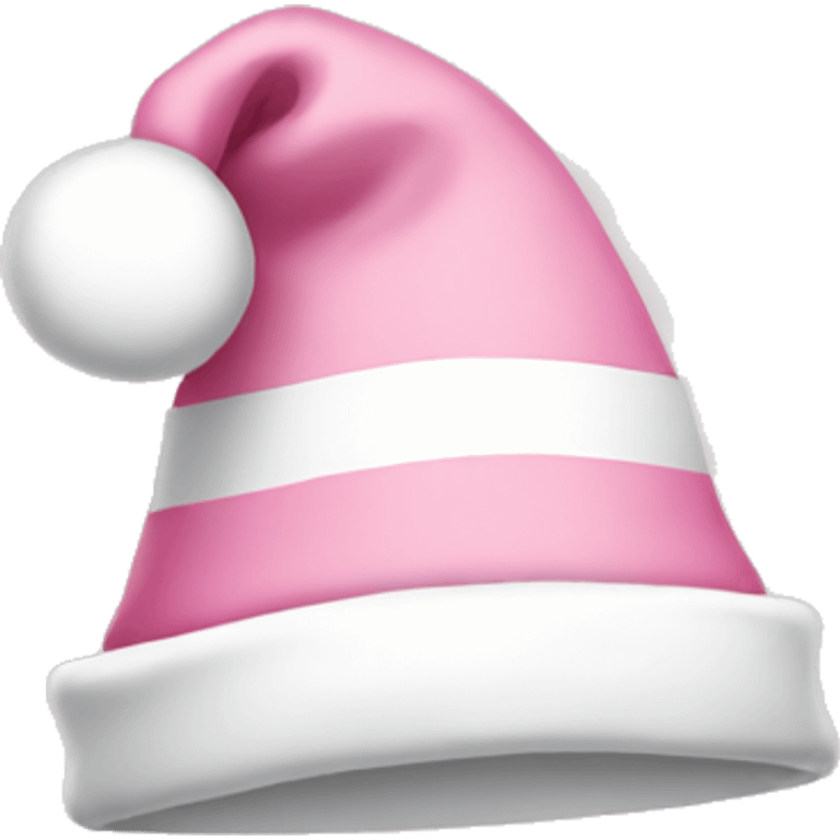 light pink santa hat emoji