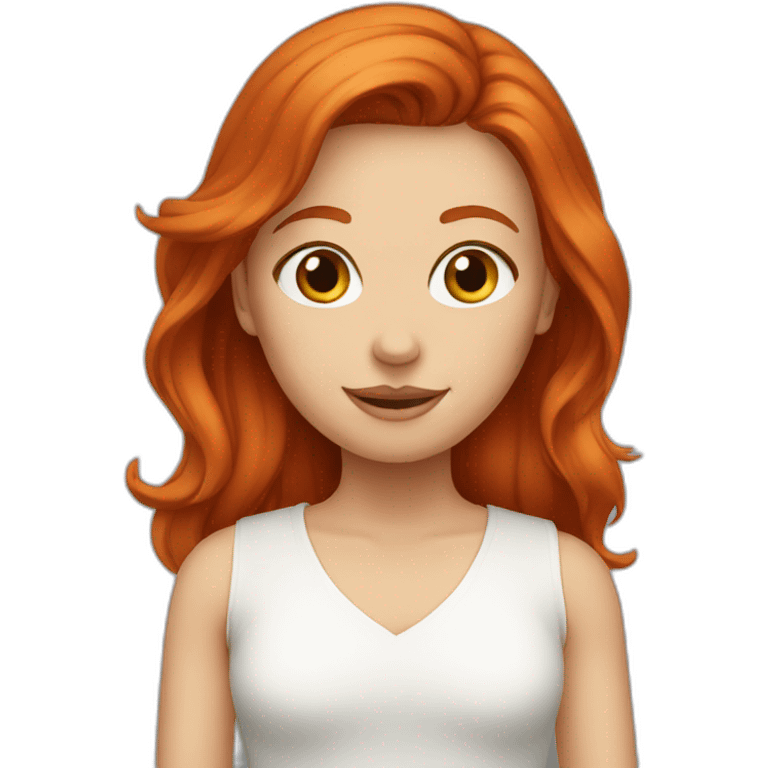 redhead emoji