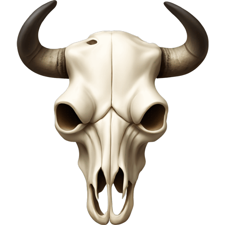 Western cow skull emoji