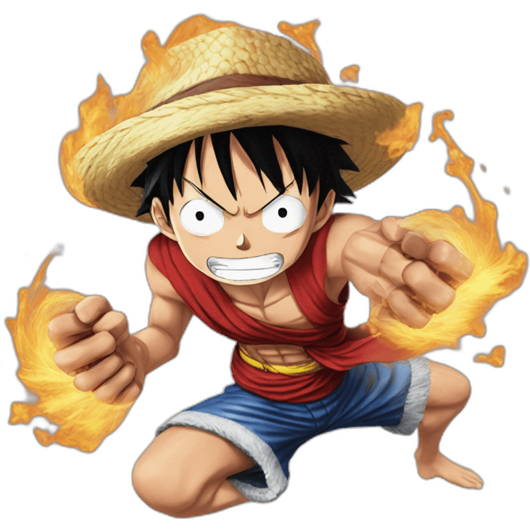 Monkey D. Luffy gear 5 emoji