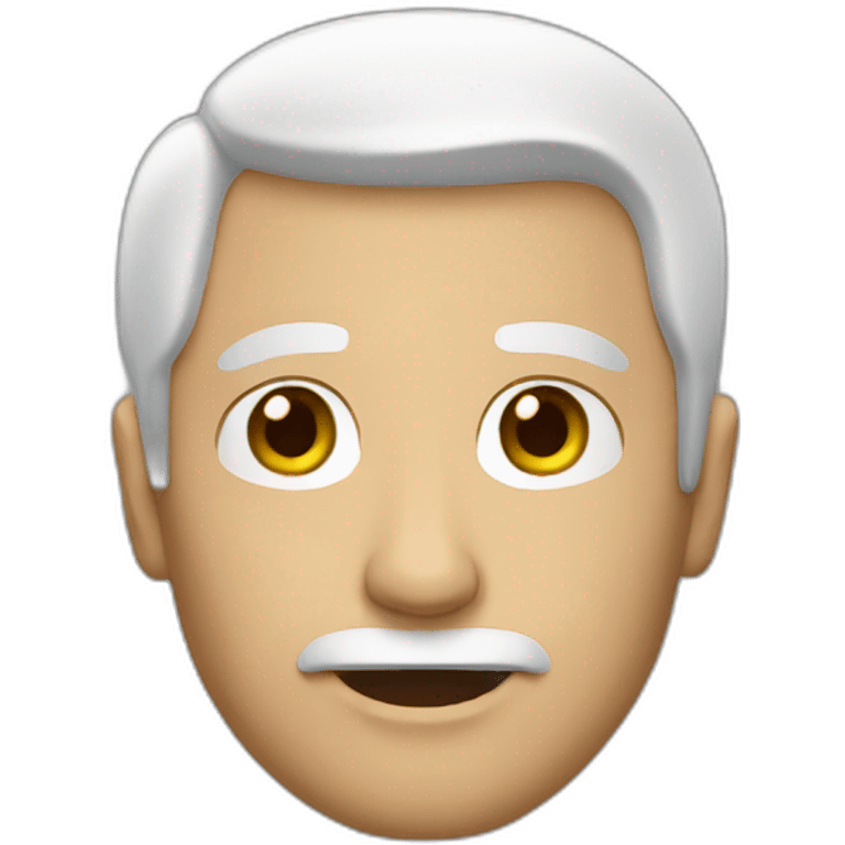 adult white man emoji