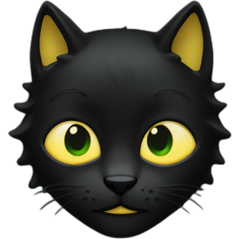 Chat noir emoji