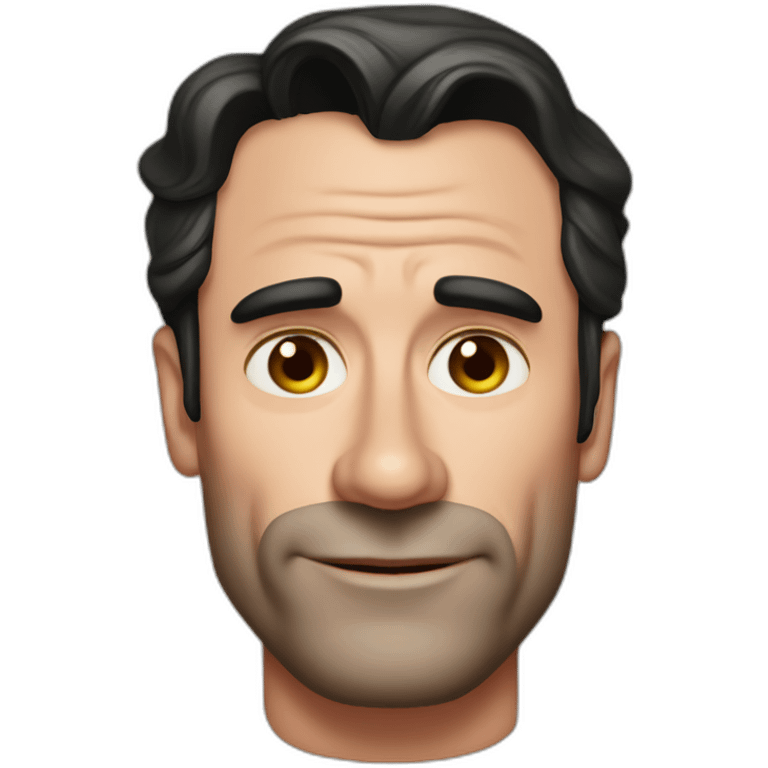 pregnant jon hamm emoji