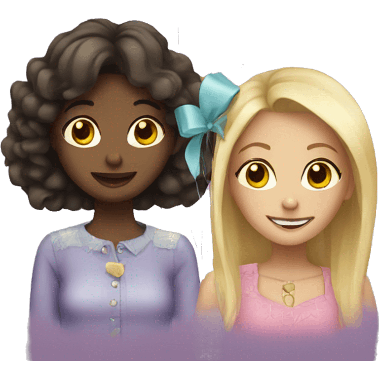 party two girls emoji