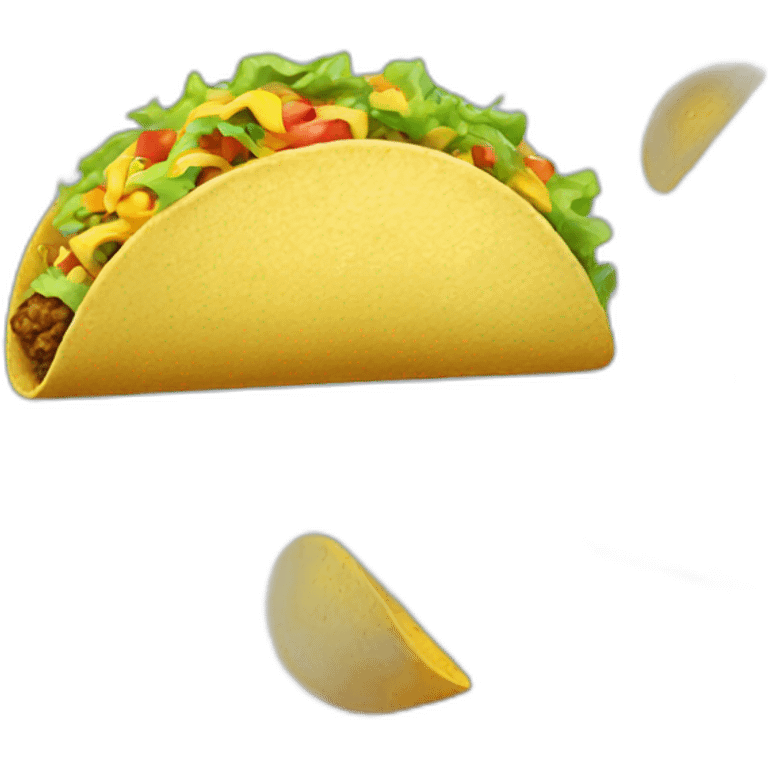 taco rain emoji